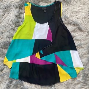 Multicolored top